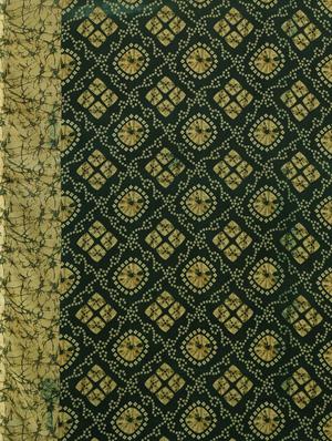 bandhani printed saree with blouse - 17419598 - Standard Image - 6