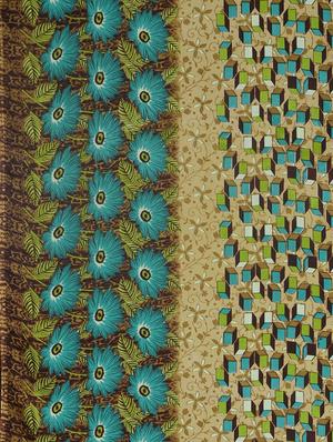 geometrical printed saree with blouse - 17419610 - Standard Image - 6