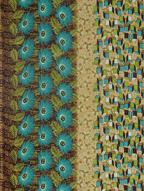 geometrical printed saree with blouse - 17419610 - Zoom Image - 6
