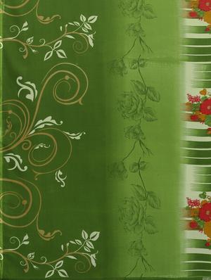 floral printed saree with blouse - 17419643 - Standard Image - 5