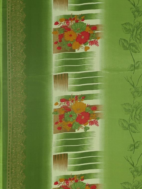 floral printed saree with blouse - 17419643 - Zoom Image - 6