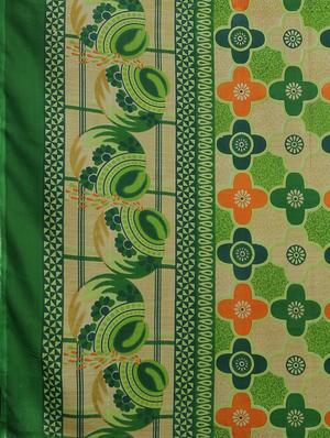 floral printed saree with blouse - 17419651 - Standard Image - 5