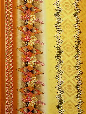 floral printed saree with blouse - 17419667 - Standard Image - 5