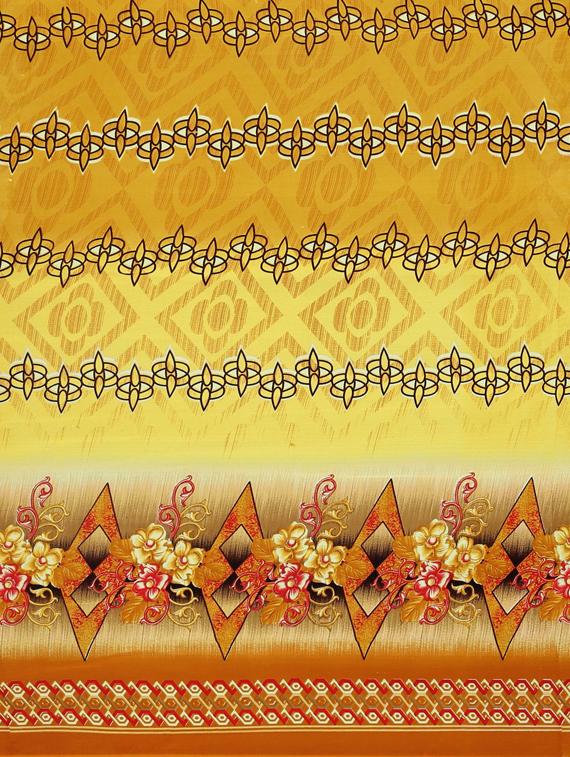 floral printed saree with blouse - 17419667 - Zoom Image - 4