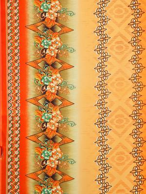 floral printed saree with blouse - 17419669 - Standard Image - 5