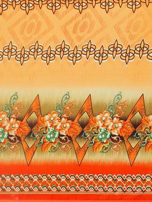 floral printed saree with blouse - 17419669 - Standard Image - 6