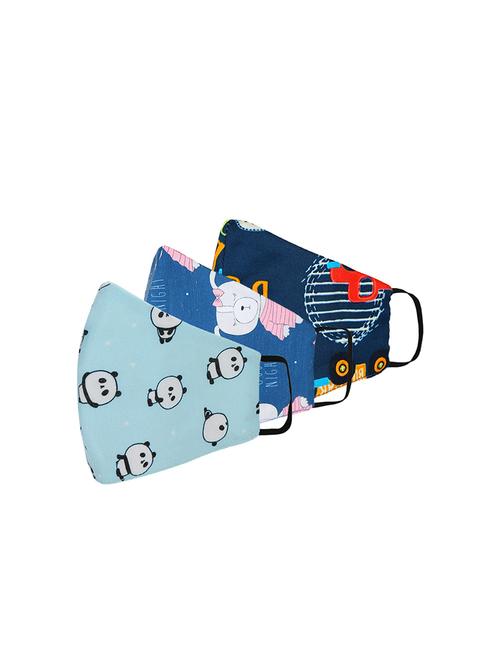 set of 3 printed masks - 17420052 - Standard Image - 1