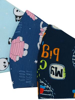 set of 3 printed masks - 17420052 - Standard Image - 6