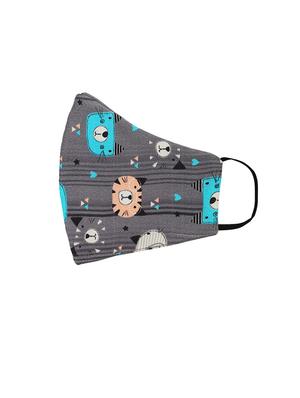 set of 3 printed masks - 17420066 - Standard Image - 2