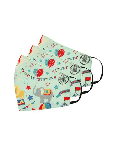 set of 3 printed masks - 17420069 - Standard Image - 1