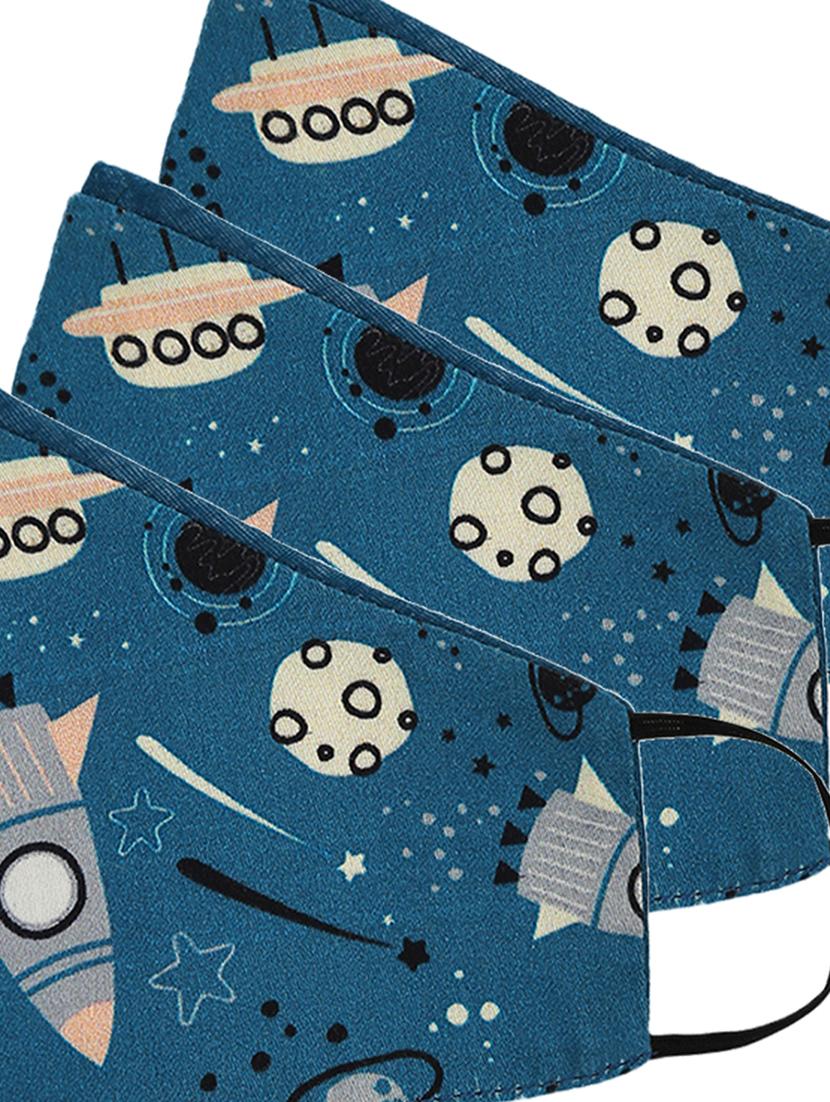 set of 3 printed masks - 17420070 - Zoom Image - 3