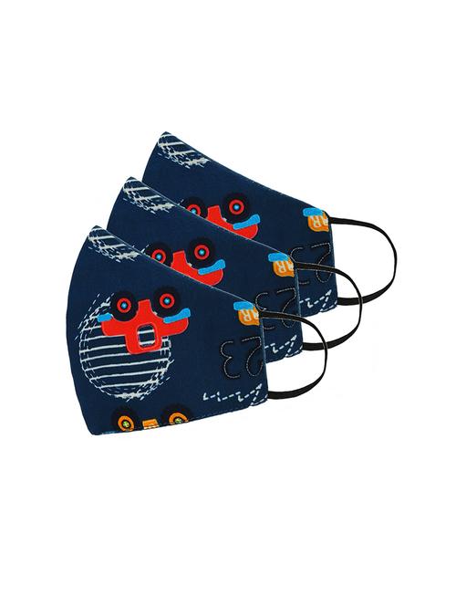 set of 3 printed masks - 17420073 - Standard Image - 1