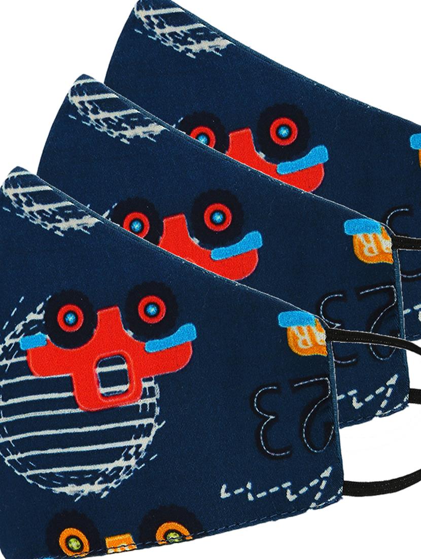set of 3 printed masks - 17420073 - Zoom Image - 3