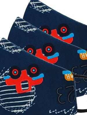 set of 3 printed masks - 17420084 - Standard Image - 3