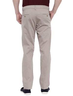 grey solid chinos - 17420245 - Standard Image - 3