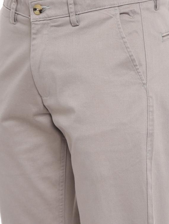 grey solid chinos - 17420245 - Zoom Image - 5