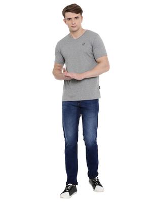 blue light washed denim jeans - 17420265 - Standard Image - 4