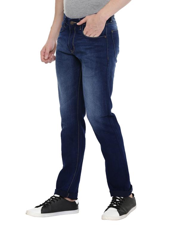 blue light washed denim jeans - 17420265 - Zoom Image - 2