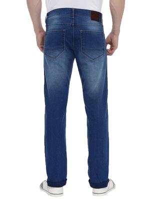 blue light washed denim jeans - 17420267 - Standard Image - 3