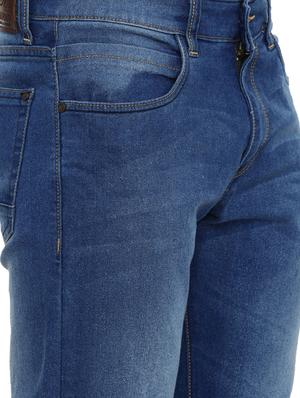 blue light washed denim jeans - 17420267 - Standard Image - 5