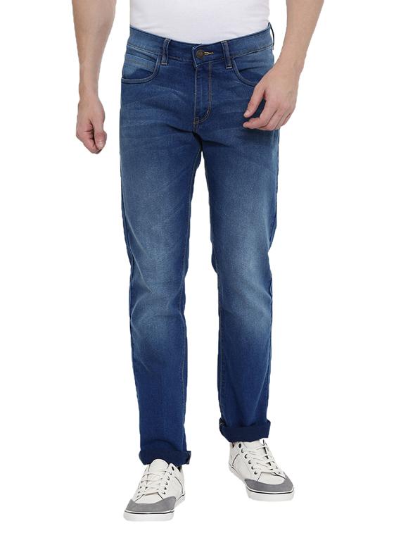 blue light washed denim jeans - 17420267 - Zoom Image - 1