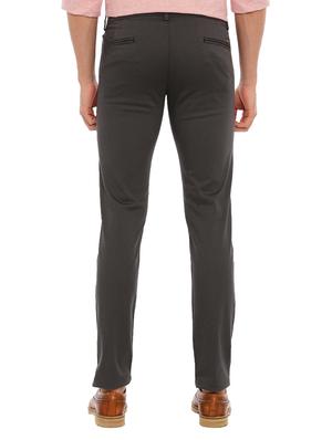 grey textured chinos - 17420299 - Standard Image - 3