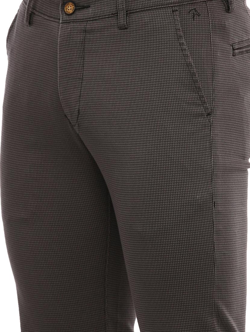 grey textured chinos - 17420299 - Zoom Image - 5