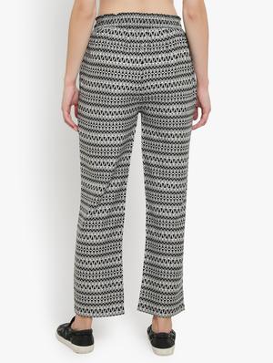 tie front printed palazzo - 17420308 - Standard Image - 3
