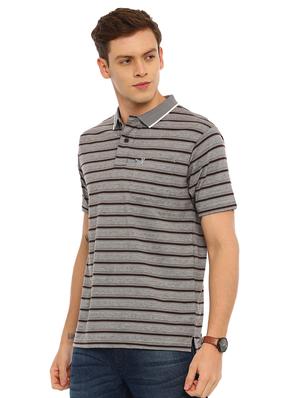 green striped polo t-shirt - 17420360 - Standard Image - 2