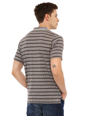 green striped polo t-shirt - 17420360 - Standard Image - 3