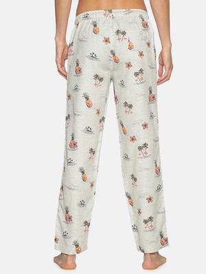 grey printed pyjama - 17420522 - Standard Image - 3