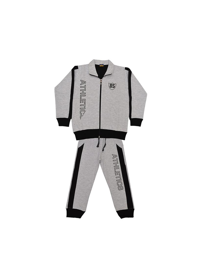grey fleece track wear - 17420615 - Zoom Image - 1