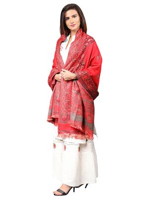 red viscose shawl - 17420668 - Standard Image - 2