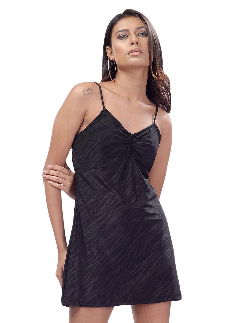 cami neck printed dress - 17421535 - Zoom Image - 2