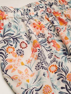 multi colored cotton shorts set nightwear - 17421633 - Standard Image - 5