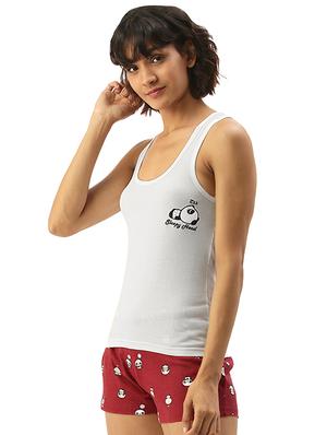 printed shorts nightwear set - 17421635 - Standard Image - 2