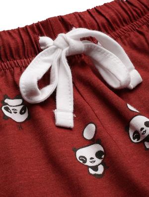printed shorts nightwear set - 17421635 - Standard Image - 4