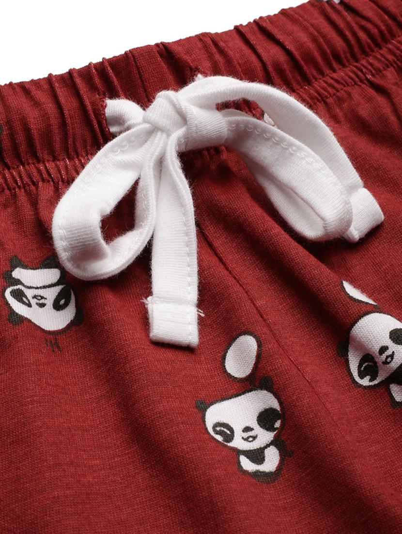 printed shorts nightwear set - 17421635 - Zoom Image - 4