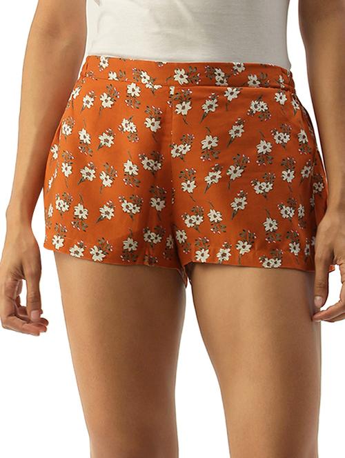 mid rise sleepwear shorts - 17421642 - Standard Image - 1
