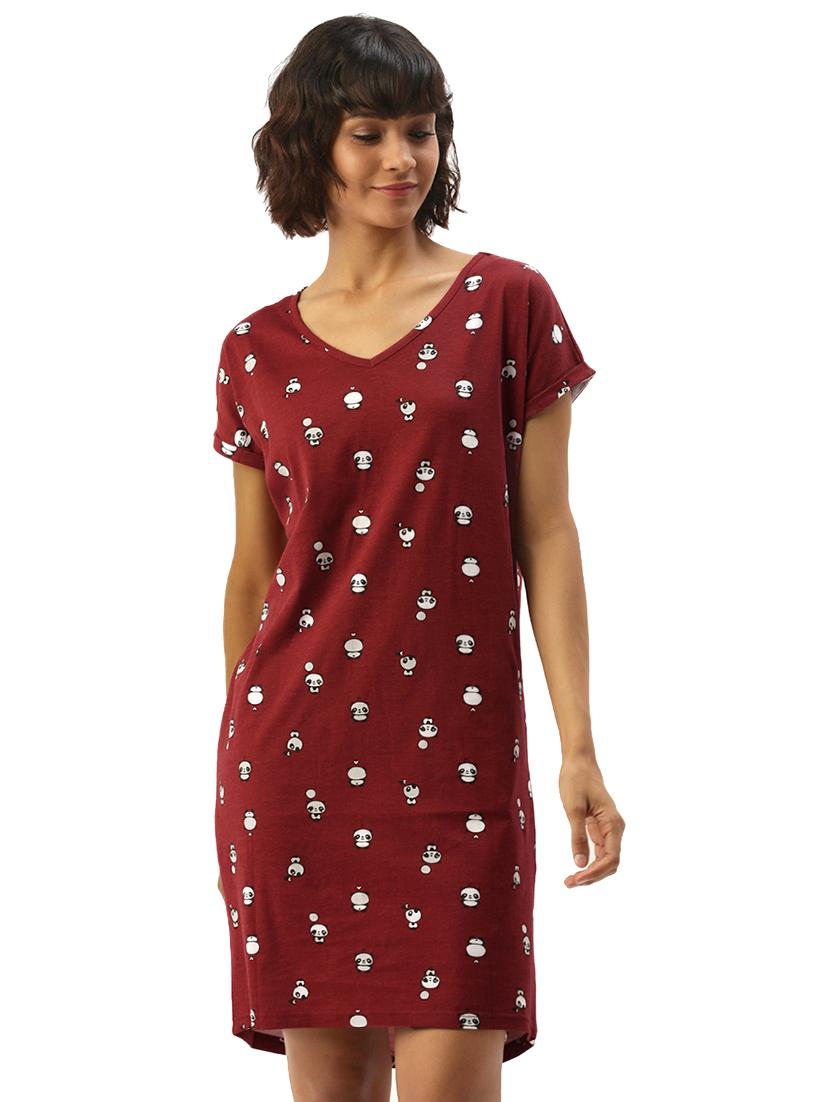 quirky print sleepshirt - 17421645 - Zoom Image - 1