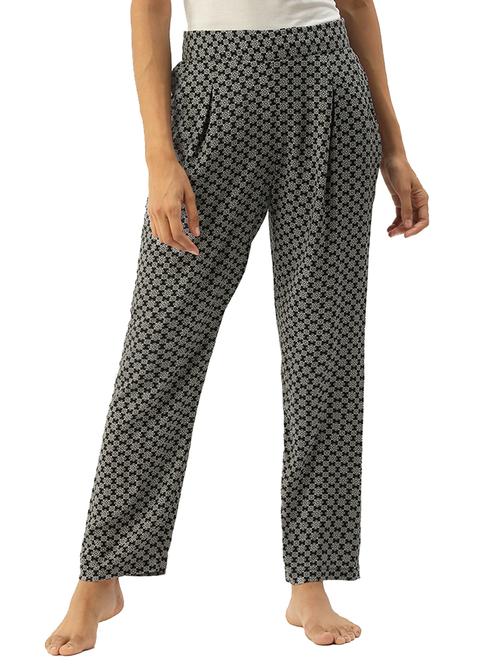 black rayon pajama - 17421647 - Standard Image - 1