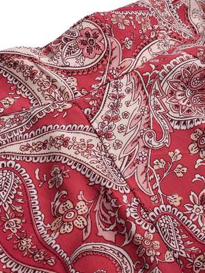 red rayon pajama - 17421648 - Standard Image - 5