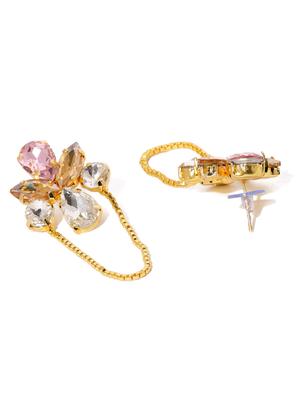 gold zinc chandellier earring - 17421714 - Standard Image - 3