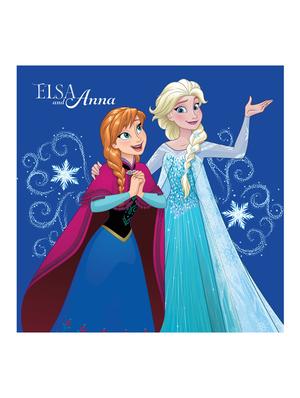 frozen printed cotton face towels for kids (pack of 12) - 17421747 - Standard Image - 3