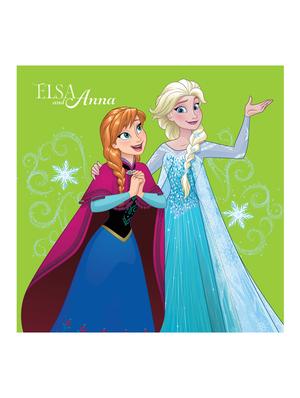 frozen printed cotton face towels for kids (pack of 12) - 17421747 - Standard Image - 4