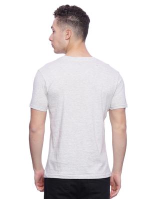 grey front print t-shirt - 17421795 - Standard Image - 3
