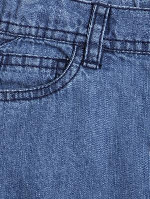 blue denim washed jean - 17421814 - Standard Image - 3