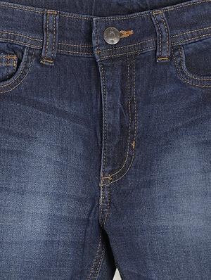 navy blue denim washed jean - 17421816 - Standard Image - 3