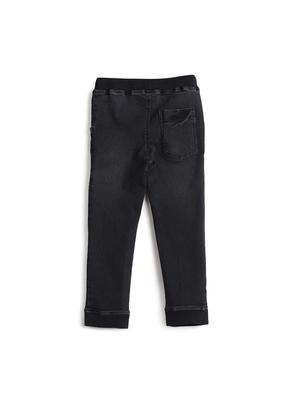 black denim washed jean - 17421828 - Standard Image - 2