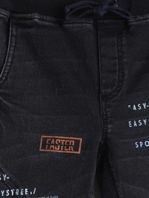 black denim washed jean - 17421828 - Standard Image - 3